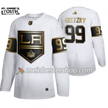 Los Angeles Kings Wayne Gretzky 99 Adidas 2019-2020 Golden Edition Weiß Trikot Authentic - Kinder Los Angeles Kings Wayne Gretzky 99 Adidas 2019-2020 Golden Edition Weiß Trikot Authentic - Kinder